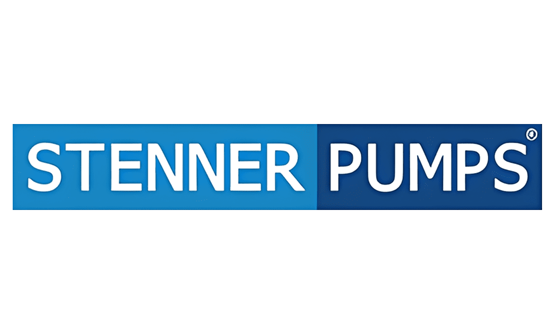 Partial logo showing 'ENNER PUM' in blue and dark blue blocks.